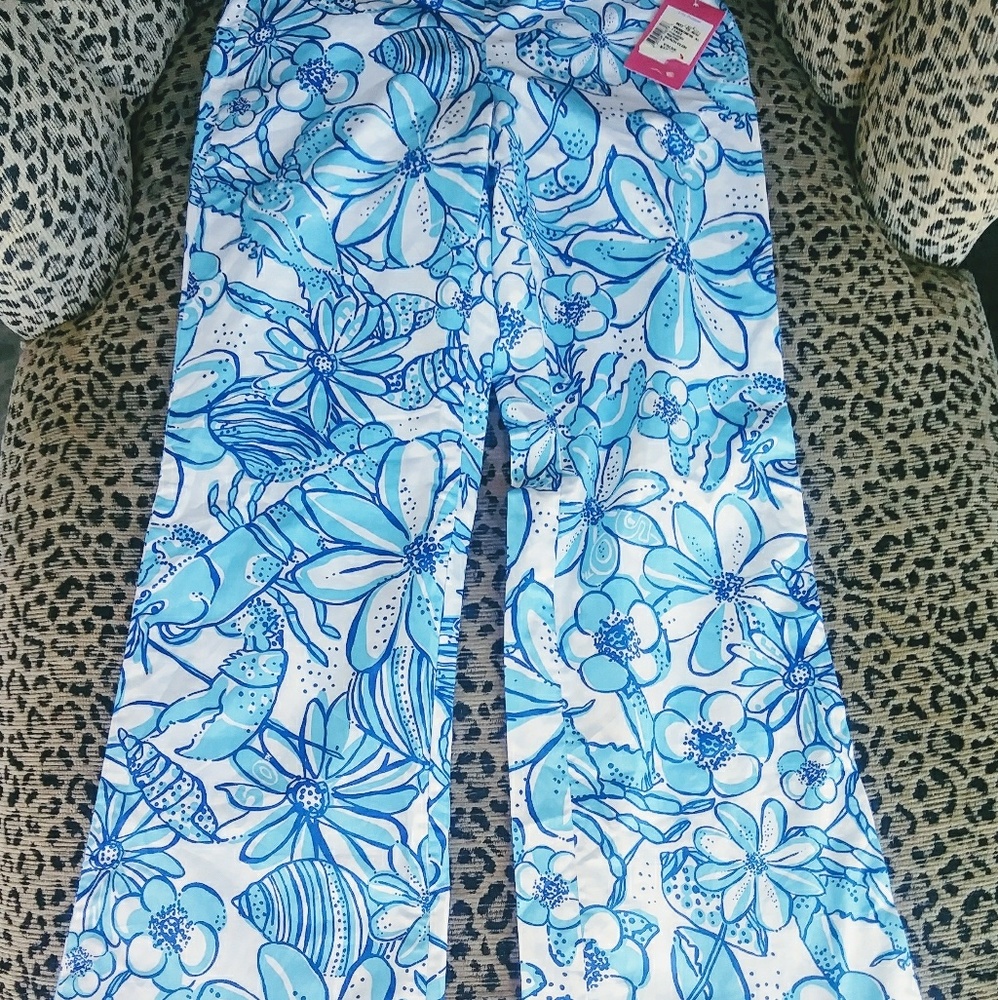 Lilly Pulitzer flower pants